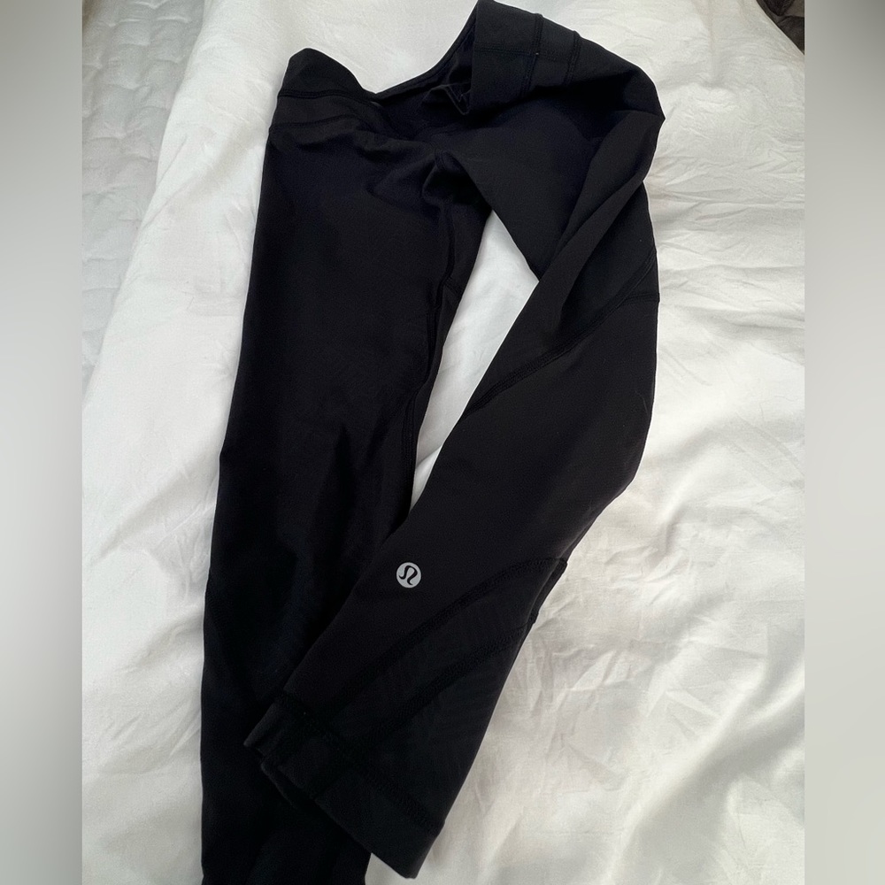 Black crop / ankle length leggings